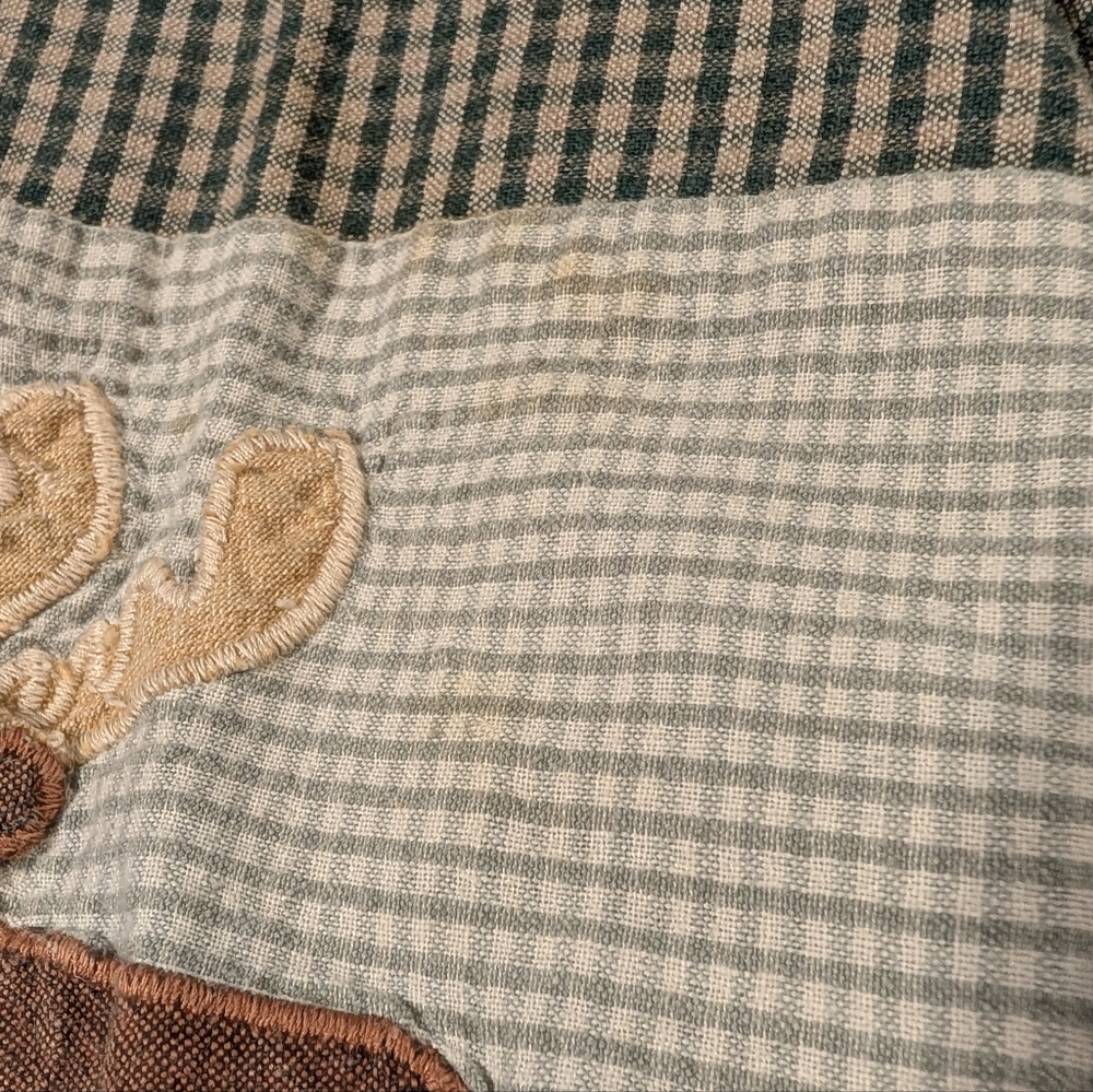 Patch Magic Group Inc Patchwork Plaid Robe With N… - image 8